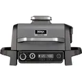 NINJA Tischgrill Ninja Woodfire OG701EU, 2400 W, Elektrischer Outdoor Grill schwarz