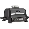 NINJA Tischgrill OG701EU Woodfire Grill - Tischgrill - grau/schwarz, 2400 W schwarz
