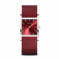 BERING Damenuhr Quarz Edelstahl Milanaiseband mit Saphirglas 5 bar 10426-303-S