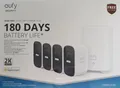 eufy Security eufyCam 2C Pro kabelloses Sicherheitssystem, 2K 4-Kamera-Set - Neu