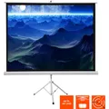 Celexon basic mobile Beamer-Stativ-Leinwand in wenigen Minuten Auf-/Abgebaut - optimal für Heimkino (200", 1:1) (42583966)