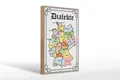 Femer GmbH Holzbild Spruch 20x30cm Dialekte Karte Bundesländer, Sprüche Zitate Lustiges (1 St), Glatte Holzfaserplatte (MDF), vorn beschichtet