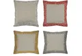 Marrakesch Orient & Mediterran Interior Zierkissen 4er Set Kissenbezug Handgefertigt Frisia Bunt 40x40cm, Boho Deko, (4 St)