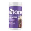 MORE Protein Iced Coffee, Café Frappé Style, 500 g, Eiskaffee mit wertvollen Proteinen, wenig Zucker und Fett - made in Germany (Verpackung kann variieren)