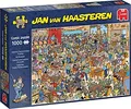Jumbo Spiele Jumbo Jan van Haasteren Nationale Puzzlemeisterschaften 1000 Teile Puzzle - Jumbo Nationale Puzzle-Meisterschaften 1000 Teile - Jan van Haasteren. Typ: Puzzlespiel - Genre: Comics - Zielgruppe: Kinder & Erwachsene. Breite: 680 mm. Verpackungstiefe: 70 mm - Verpackungshöhe: 270 mm. Anzahl der Puzzleteile: 1000 Stück(e) (19090)