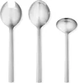 Georg Jensen NEW YORK HOSTESS SET STAINLESS STEEL MATTE 3 PCS 10009553