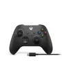 Microsoft Xbox - Carbon Black + USB-C Cable - Wireless Controller - Microsoft Xbox One