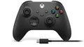 889842657517 Microsoft Xbox Wireless Controller + USB-C Cable Schwarz Gamepad An