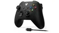 Microsoft Wireless Controller für Xbox Series X/S mit USB-C Kabel - Carbon Black