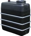 Graf Regentonne Raumspartank 1500 Liter schwarz aus lebensmittelechten PE