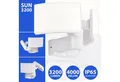Maxkomfort LED Flutlichtstrahler SUN3200, LED fest integriert, 4000K, Neutralweiß, Außenstrahler