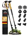 ALPENWERT Wanderstöcke [Aluminium] Walking Stöcke für Damen und Herren - Tele...