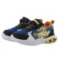 Leomil Paw Patrol Blinkschuhe Schuhe Jungen 25, Ideal for Schule und Freizeit, Schwarz