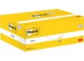Post-it® Haftnotizen Notes 653CY-VP20, B 51 x T 38 mm, PEFC®-Papier, gelb, 16 + 4 Blöcke gratis, 100 Blatt/Block