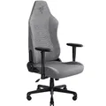 Razer Iskur V2 X - Basis-Gaming-Stuhl mit integrierter Lendenwirbelstütze (hochverdichtete Schaumstoffpolster, 2D-Armlehnen, weicher Stoff) Grau