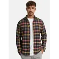 Indicode Langarmhemd Riverside Langarmhemd mit Button-Down-Kragen blau S