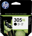 HP 305XL 6.45 ml Hohe Ergiebigkeit pigmentiertes Schwarz Original Tintenpatrone für Deskjet 1255 27XX DeskJet Plus 41XX Envy 60XX ENVY Pro 64XX (3YM62AE#UUS)