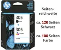 Original HP 305 Tinte Patronen Multipack SET HP305XL Druckerpatrone DeskJet OVP