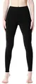 Bellivalini Damen Lange Leggings aus Viskose BLV50-203 (Schwarz, M)