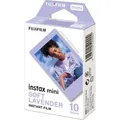 Fujifilm SOFT LAVENDER Instax Mini 10 Sofortbild Fotopellicola