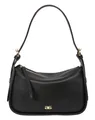 abro Leather Dalia Shoulder Bag Best Friend Schultertasche Tasche Black / Nickel