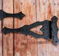 Antikas Torbeschlag Torband antik - Ladenband 53 cm Türband Scharnier wetterfeste