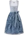 Stockerpoint Damen Sidonia Midi Dirndl, Rauchblau, 40