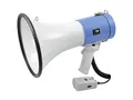 Omnitronic MP-25 Megaphon | Leistungsstarkes 25-Watt-Megaphon mit Sirene | Durch hochwertiges Kunststoffgehäuse (ABS) schlag- und kratzfest