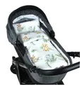 BabyLux Babybettbezug BABYLUX 2tlg.Set BEZUG Kinderwagen Bettbezug Bettwäsche Wiege 60x78 cm, 124. Africa_Tiere 60 x 78 cm