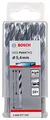 Bosch Professional 10 Stück HSS Spiralbohrer PointTeQ (für Metall, 5,4 x 57 x 93 mm, Zubehör Bohrschrauber)