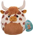 Jazwares SQJW7519A; SQCR05392 - Squishmallows Alonzo die Hochlandkuh - 19 cm (7,5")