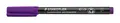 permanent Marker Lumocolor, violett, FSpitze Linienbreite ca. 0,6 mm, wisch u...