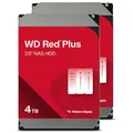 WD Red Plus 2er Set WD40EFPX - 4 TB 5400 rpm 256 MB 3,5 Zoll SATA 6 Gbit/s CMR