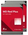 WD Red Plus 2er Set WD40EFPX - 4 TB 5400 rpm 256 MB 3,5 Zoll SATA 6 Gbit/s CMR