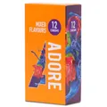 Pasante Adore Flavours Kondome mit Geschmack, 12 Stück