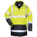 Safestyle Funktionsparka Warnschutzparka Parka Jacke Warnschutz wind- und wasserdicht, atmungsaktiv - Norm: EN ISO 20471, Klasse 3 gelb S