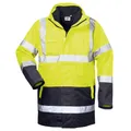 Gr .S (46/48) *SPENCER* 4-IN-1 WARNSCHUTZPARKA GELB/MARINE gelb *SPENCER* 4-IN-1