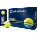 TaylorMade Golfbälle Distance Plus- 12er Pack, gelb