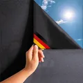 MARAPON® Fensterfolie Blickdicht von außen [0.75x2 m] inkl. eBook und Videoanleitung - Klebefolie Sichtschutzfolie für Fenster - Milchglas Blackout - Folie für Fenster Sichtschutz Küche Bad Büro