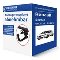 Brink Anhängerkupplung abnehmbar für RENAULT Scenic IV Typ J9 AHK