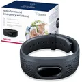 Beurer EC 70 Gardia Notrufarmband, 24h Notrufservice, Seniorenarmband mit automatischer Sturzerkennung, Erstattung ab Pflegegrad 1 möglich, Kontaktierung von Notruf oder Kontakten, mit ABO-Modell