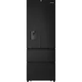 Hisense RF632N4WFE - French Door mit 5 Jahre Garantie, Schwarz, 485 L, ca. 70 x 200 cm