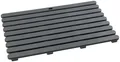 WENKO Badematte, Höhe 3 mm, rutschhemmend beschichtet, Kunststoff, rechteckig