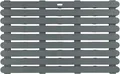 Badematte WENKO Indoor & Outdoor – rutschhemmend – 50 x 80 cm Grau