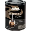 LAVAZZA Espresso Italiano Classico Kaffee, gemahlen, Arabicabohnen kräftig, 250 g