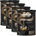 4 x LAVAZZA Espresso ARABICA Kaffee gemahlen in Dose 250g