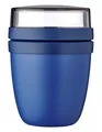MEPAL Ellipse Mini-Lunchpot Müslibecher Joghurtbecher Kunststoff Blau 300 ml