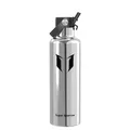 Super Sparrow Edelstahl Trinkflasche Kinder - 18/10 Ultraleicht Thermobecher - 1L - Standardmund Stroh-Deckel - BPA-Frei Thermoskanne, Thermosflasche für Sport, Travel, Schule, Outdoor, Büro