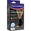 2x HANSAPLAST Sport Fußgelenk-Bandage Gr.L 1 ST