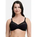Chantelle Bügel-BH Easy Feel Norah (1-tlg) Bügel-BH - Blickdicht - Leicht transparent am Obercup schwarz 75
